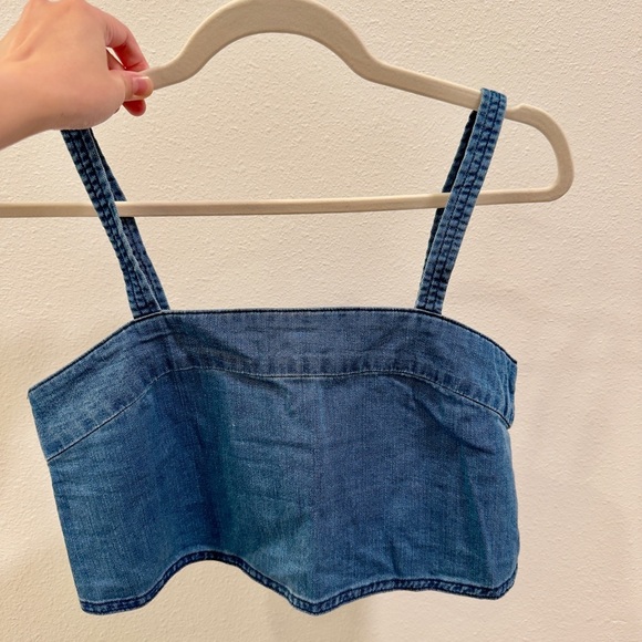 Aritzia Wilfred free Denim Tank Top - Picture 3 of 3